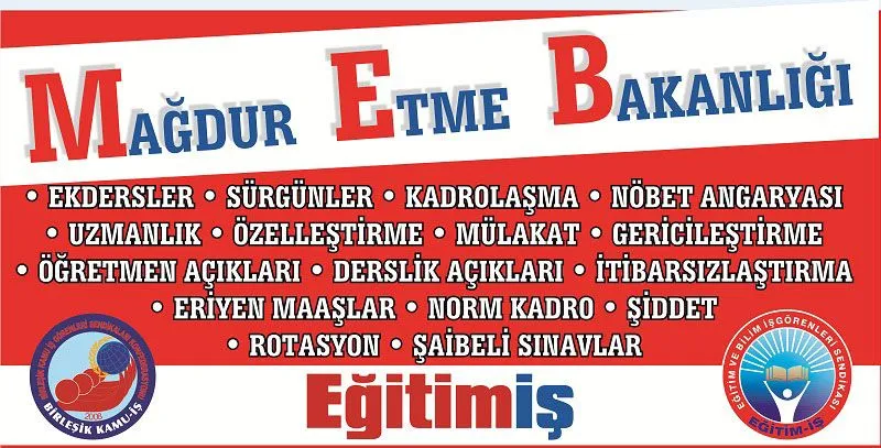 Mağdur Etme Bakanlığı  | EĞİTİM İŞ
