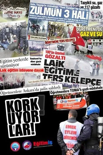 Korkuyorlar! | EĞİTİM İŞ