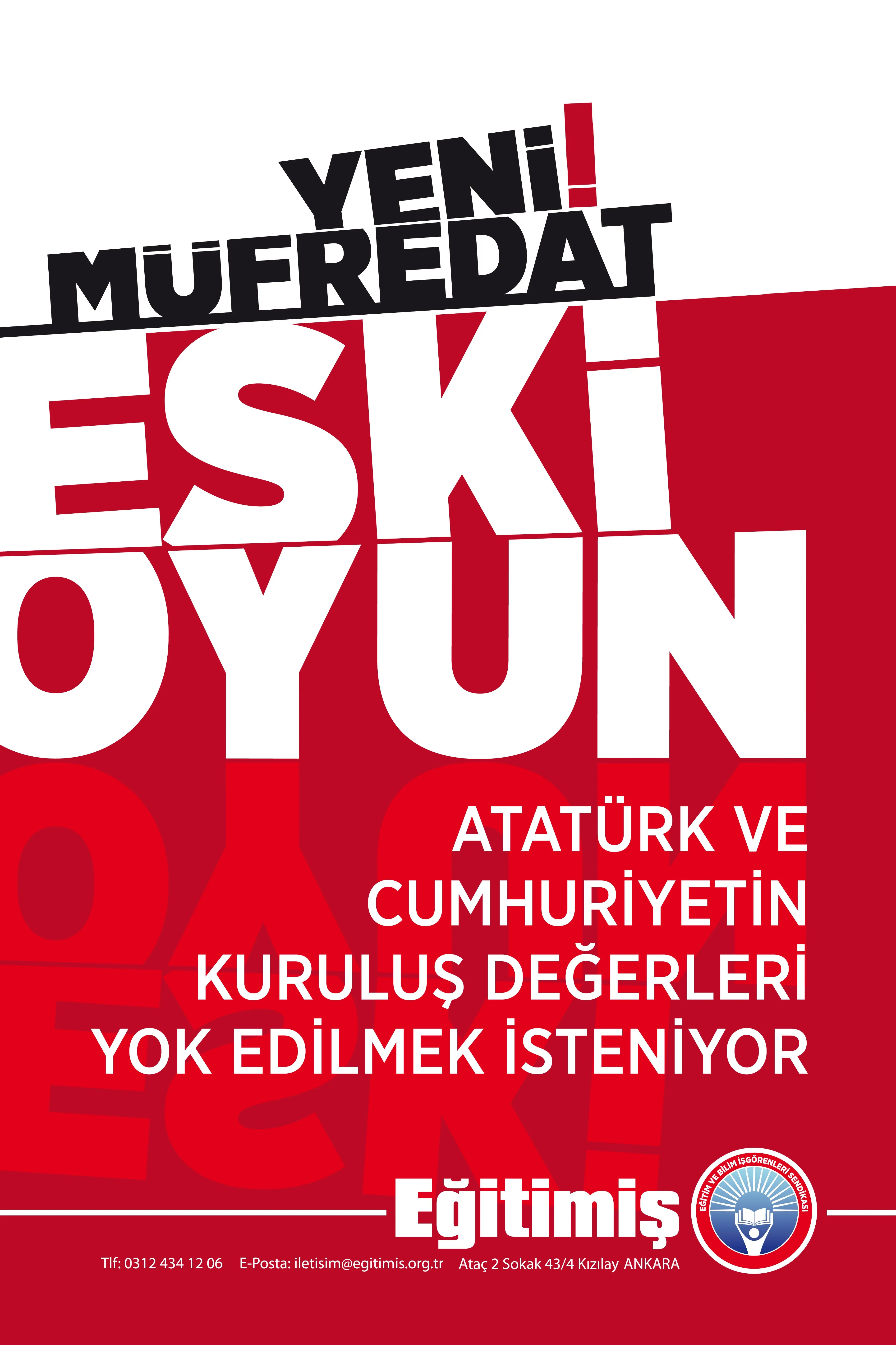 YENİ MÜFREDAT ESKİ OYUN | EĞİTİM İŞ