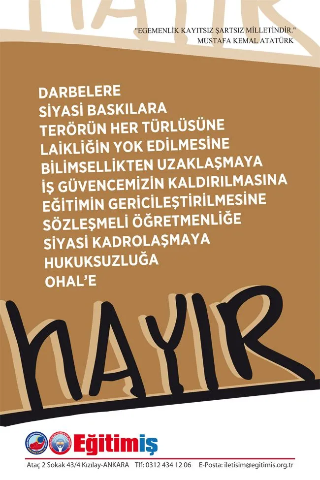 HAYIR | EĞİTİM İŞ