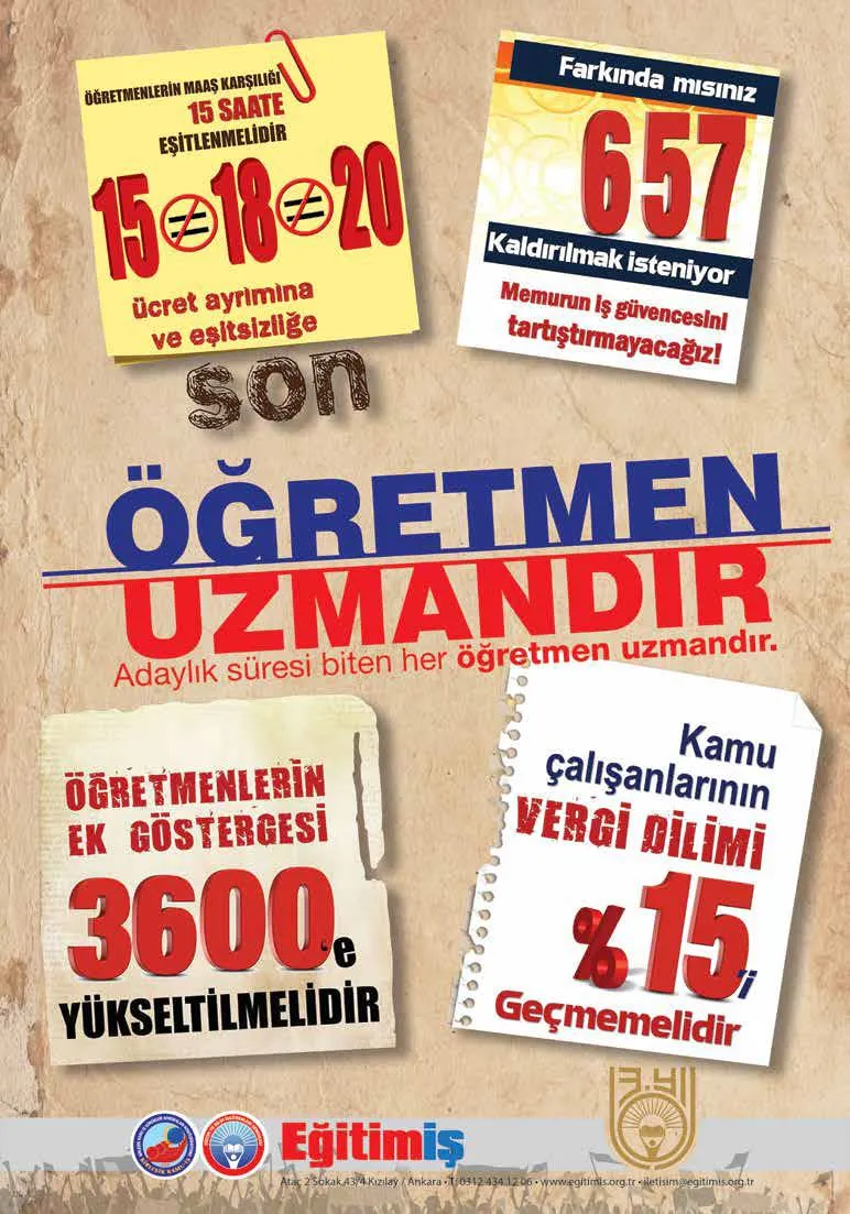 Öğretmen Uzmandır | EĞİTİM İŞ
