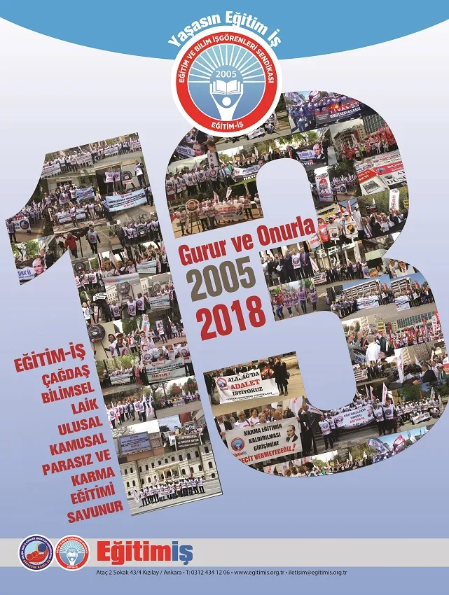 KURULUŞ YILDÖNÜMÜ | EĞİTİM İŞ