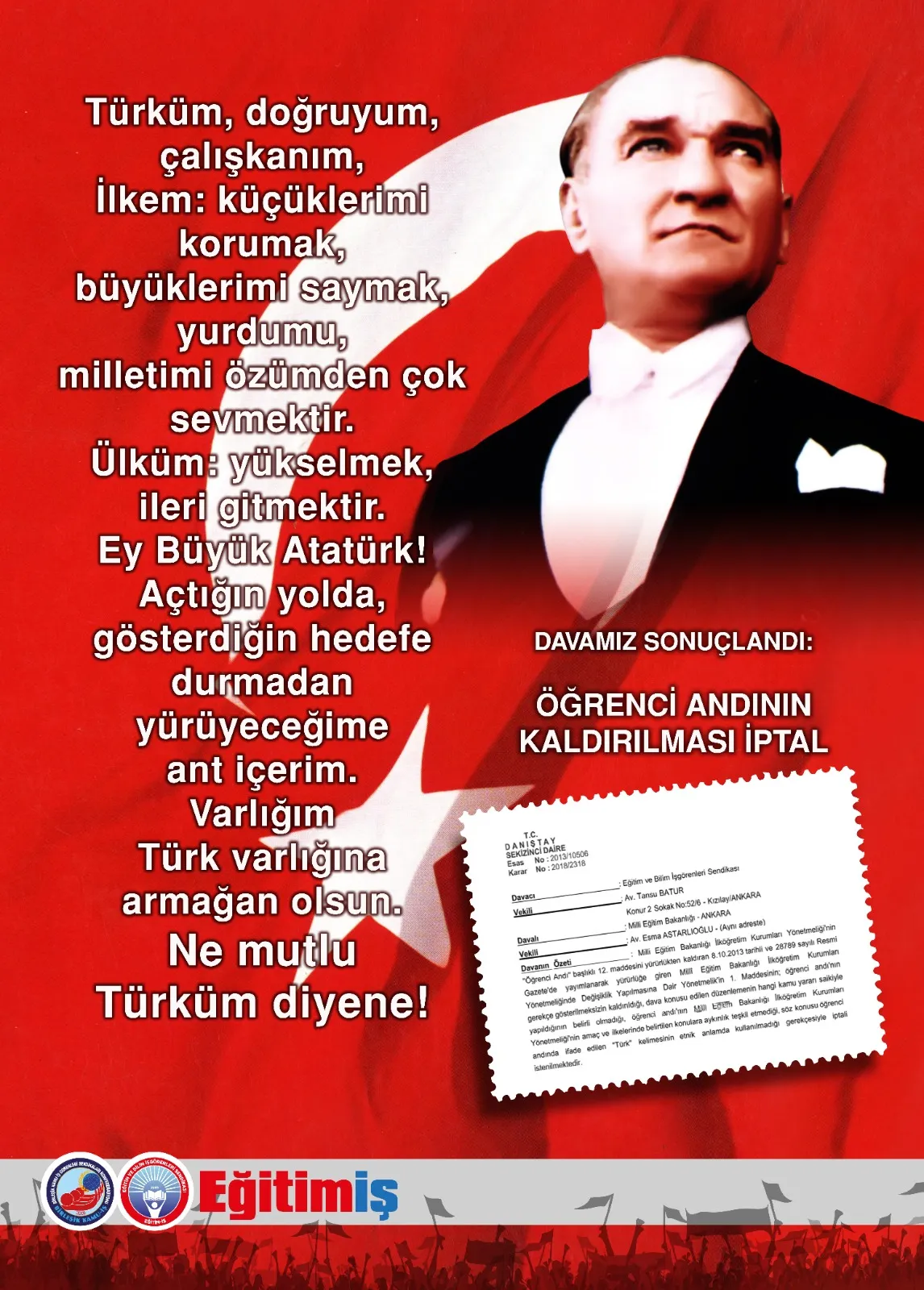 Andımız | EĞİTİM İŞ