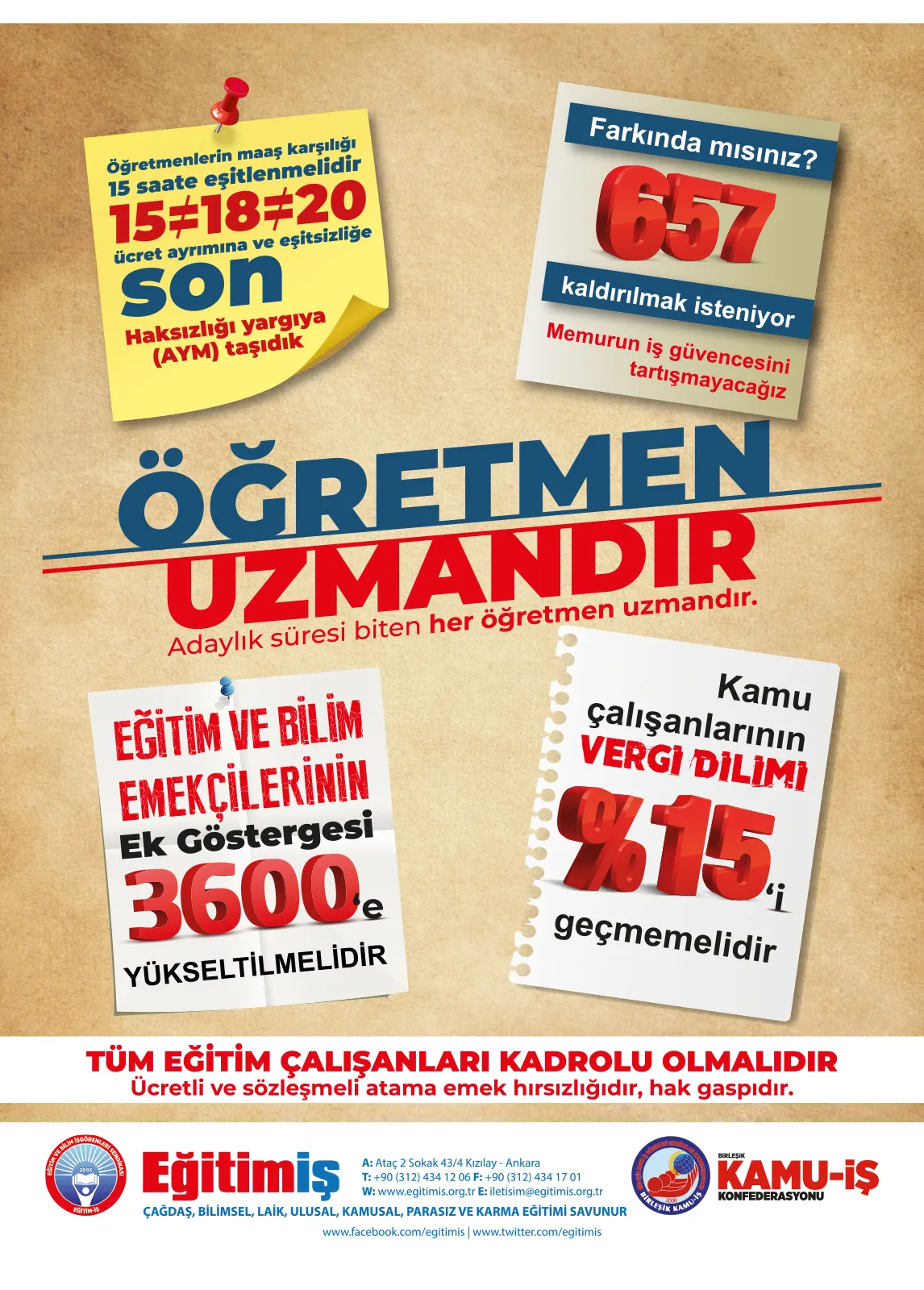 Öğretmen Uzmandır | EĞİTİM İŞ