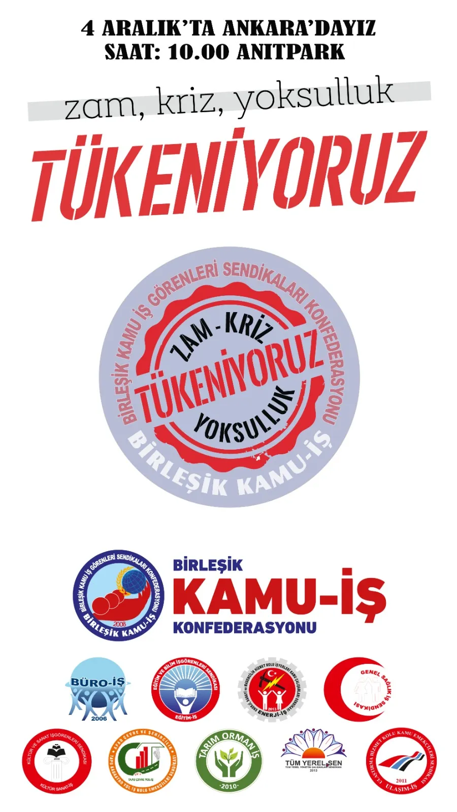 Zam, kriz, yoksulluk, tükeniyoruz  | EĞİTİM İŞ