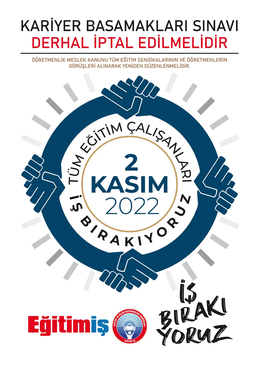 İŞ BIRAKMA EYLEMİ | EĞİTİM İŞ