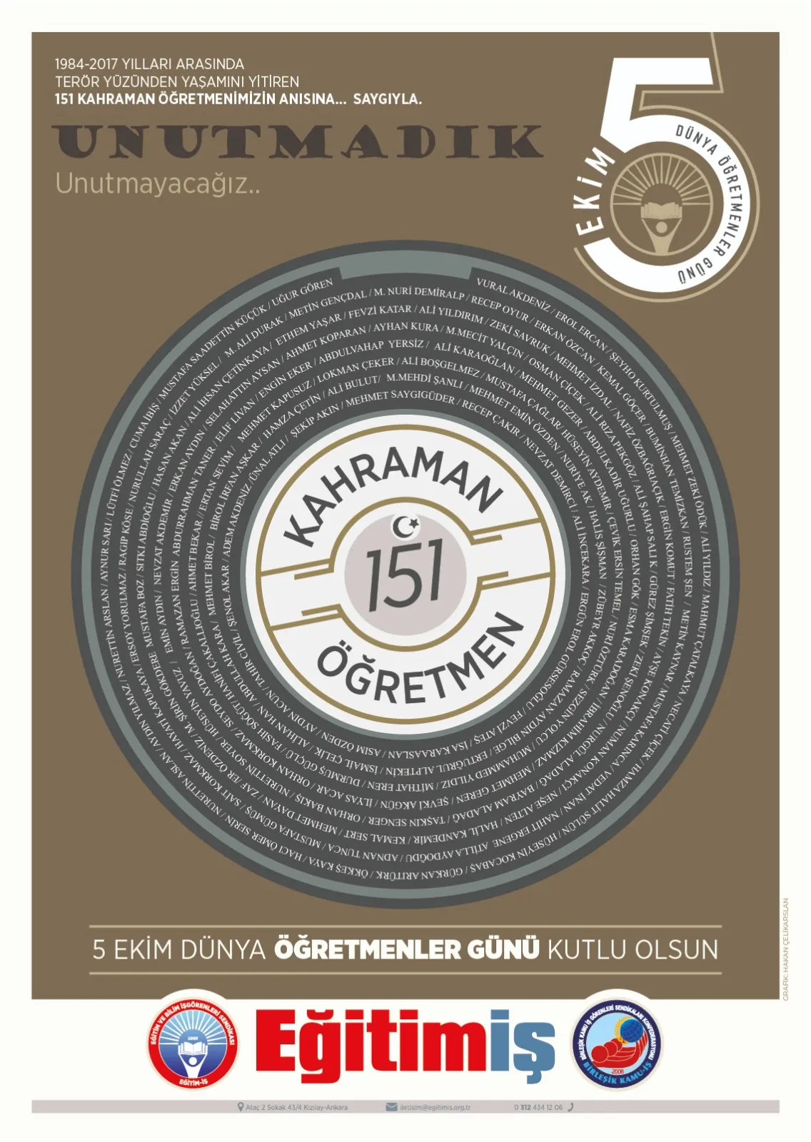 5 Ekim Dünya Öğretmenler Günü | EĞİTİM İŞ