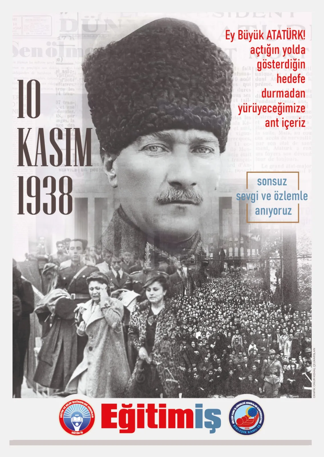 MÜCADELEMİZ VE DURUŞUMUZLA EMANETİNE SAHİP ÇIKACAĞIZ | EĞİTİM İŞ