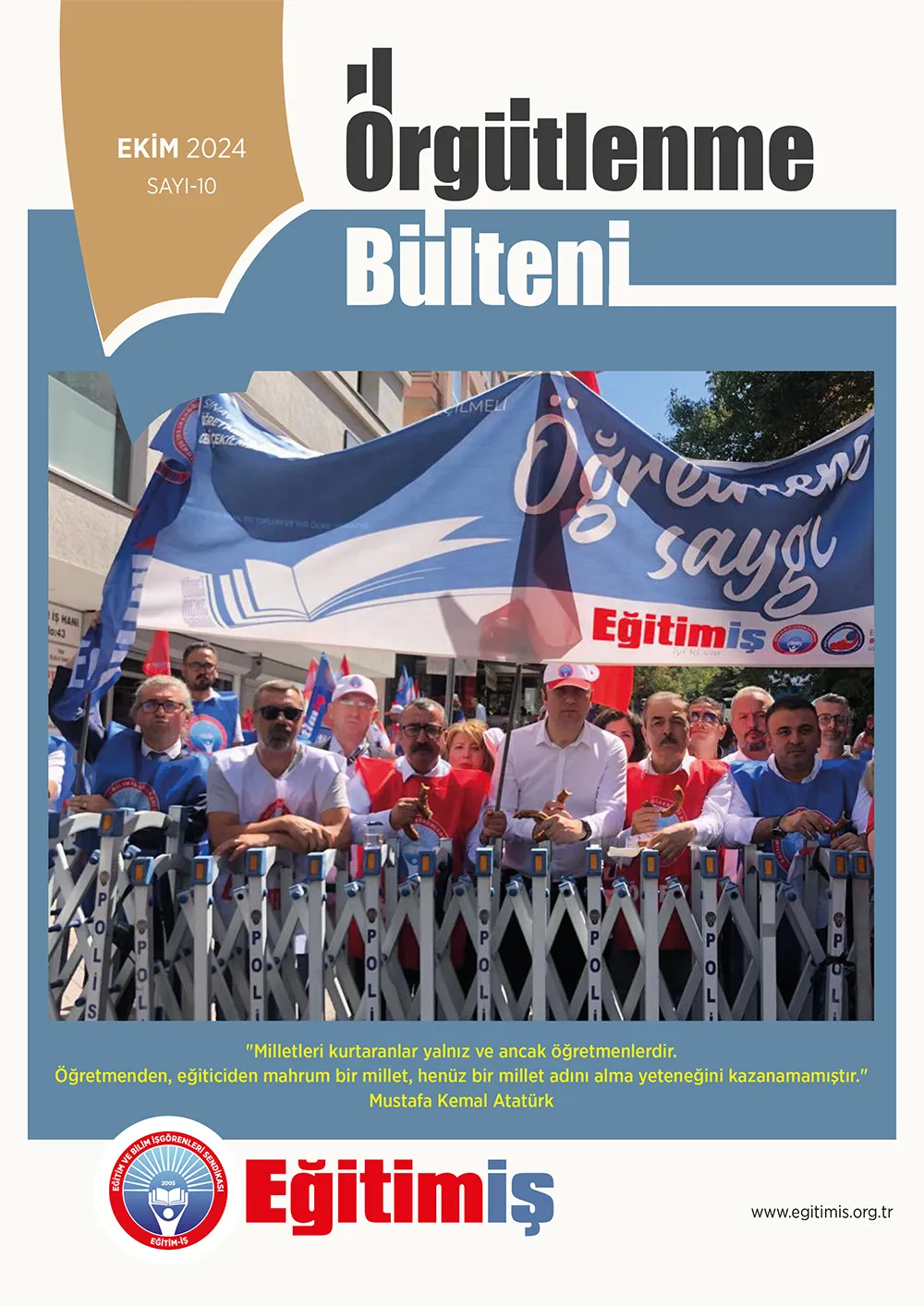ÖRGÜTLENME BÜLTENİ-EKİM 2024 | EĞİTİM İŞ