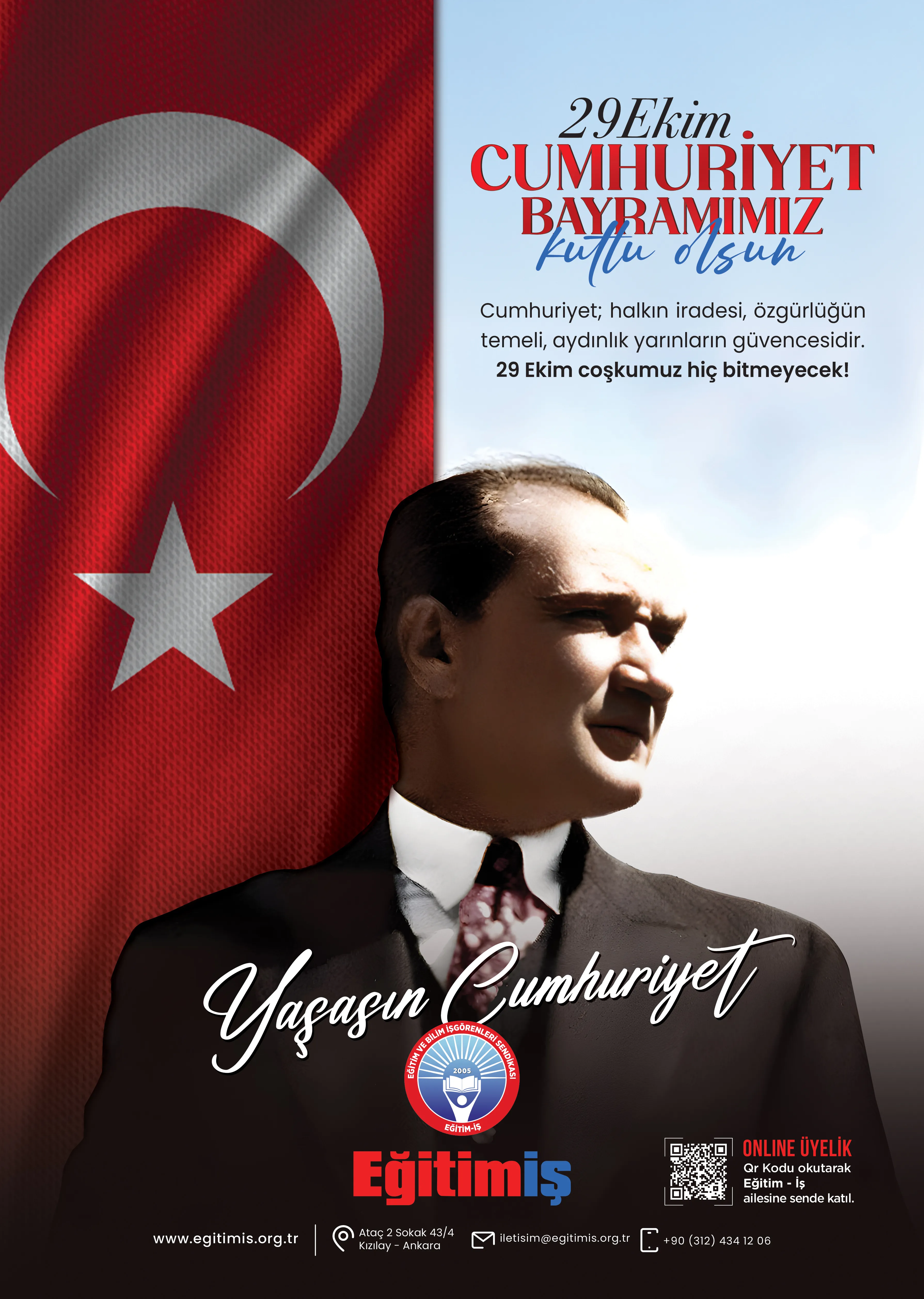 29 EKİM CUMHURİYET BAYRAMI | EĞİTİM İŞ