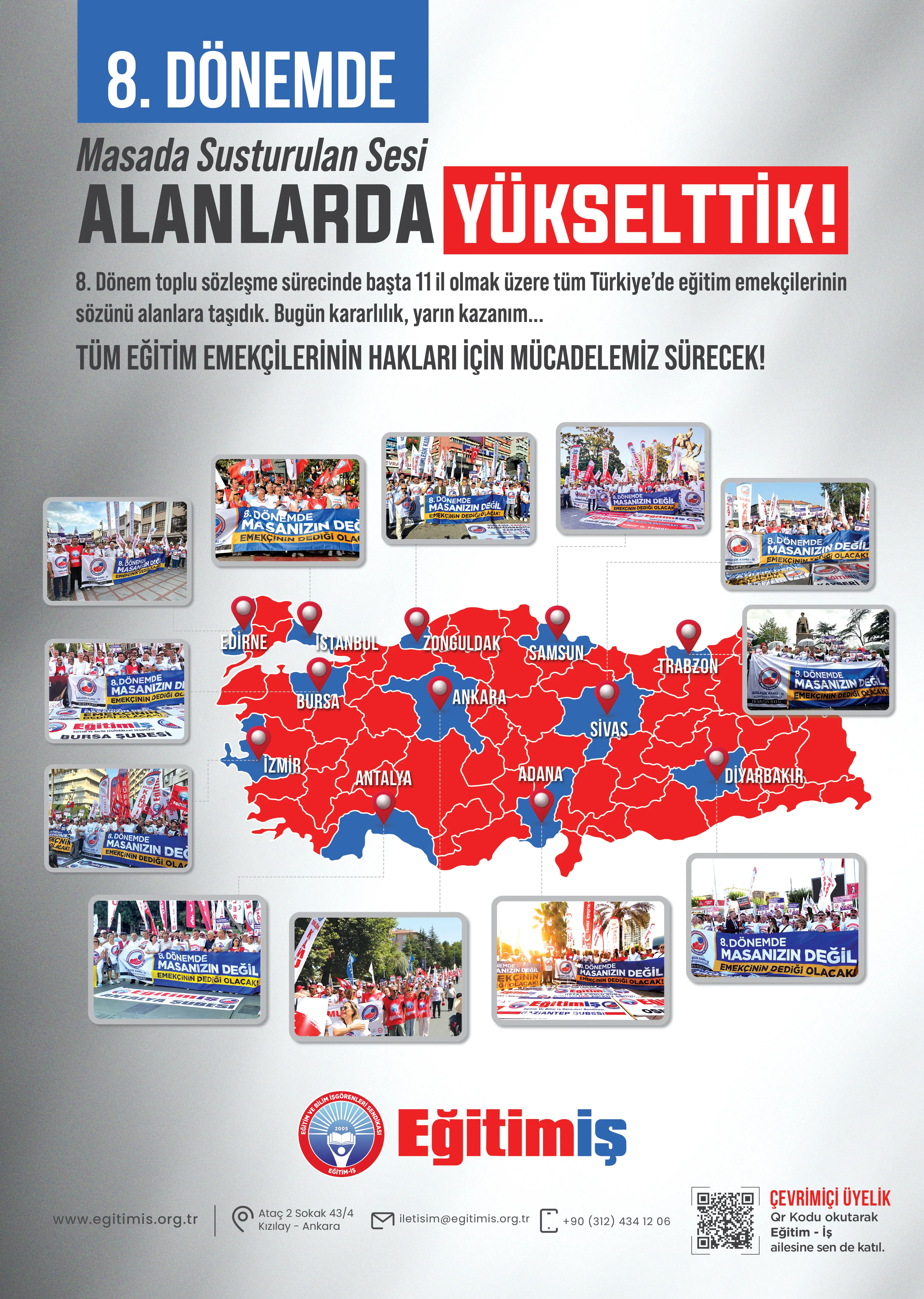 MASADA SUSTURULAN SESİ ALANLARDA YÜKSELTTİK! | EĞİTİM İŞ