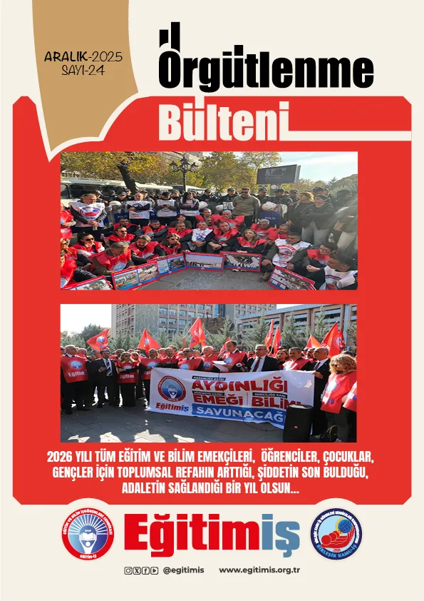 Eğitim-İş Örgütlenme Bülteni - Aralık 2025