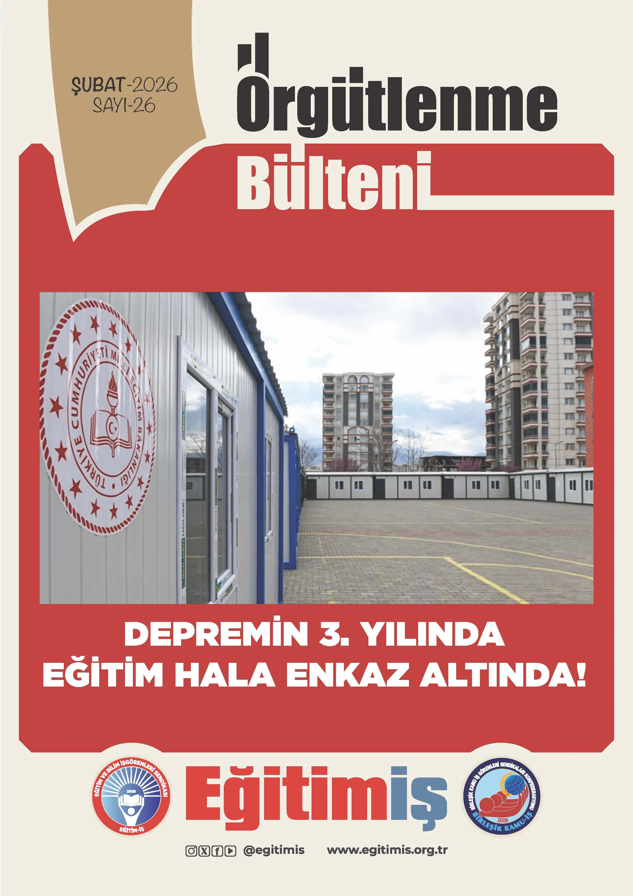 Eğitim-İş Örgütlenme Bülteni - Şubat 2026