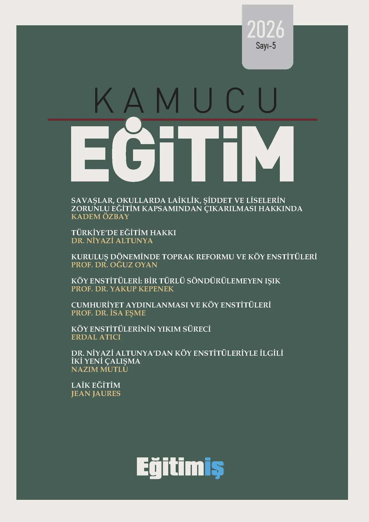 Kamucu Eğitim 5. Sayı | EĞİTİM İŞ