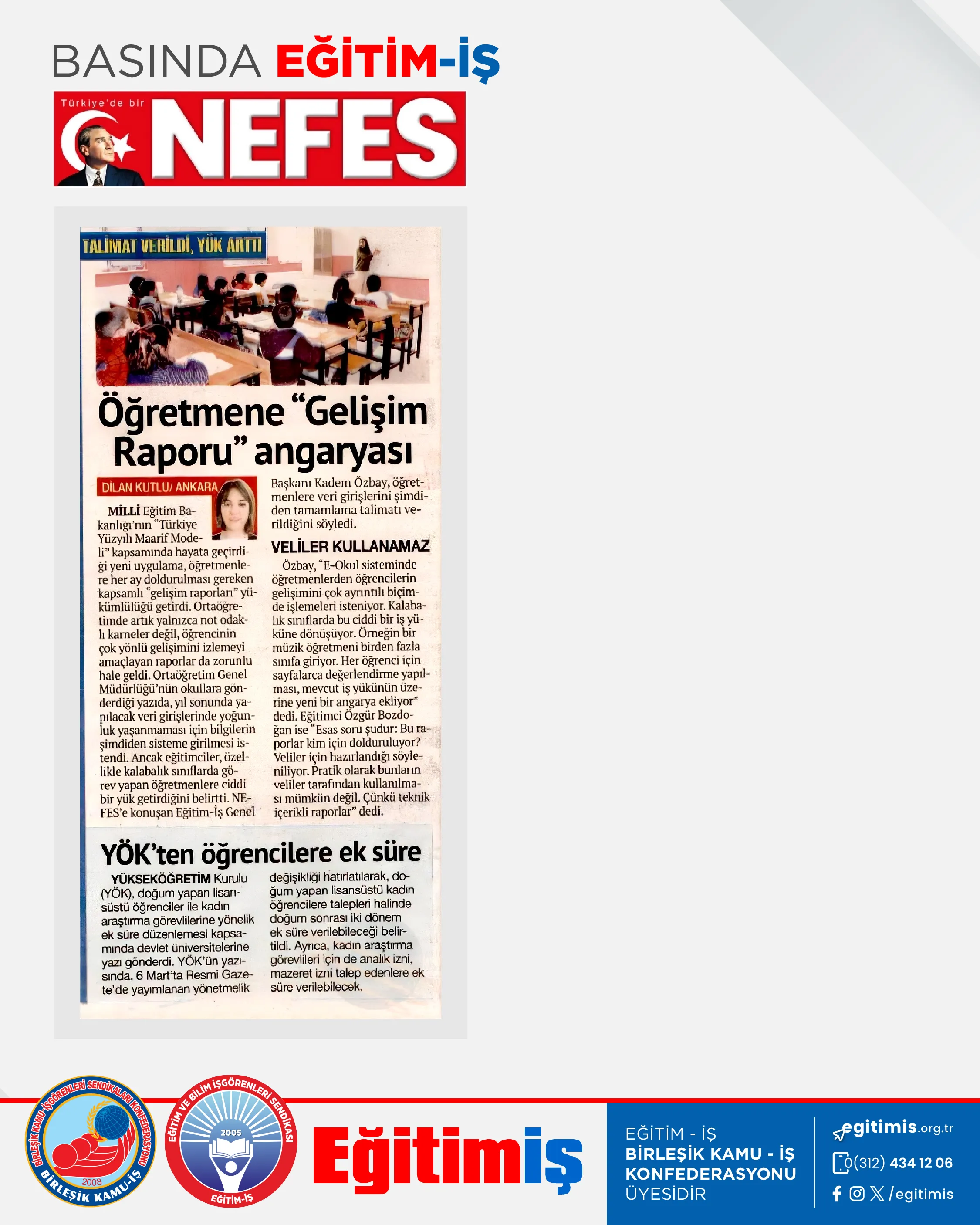 Öğretmene 