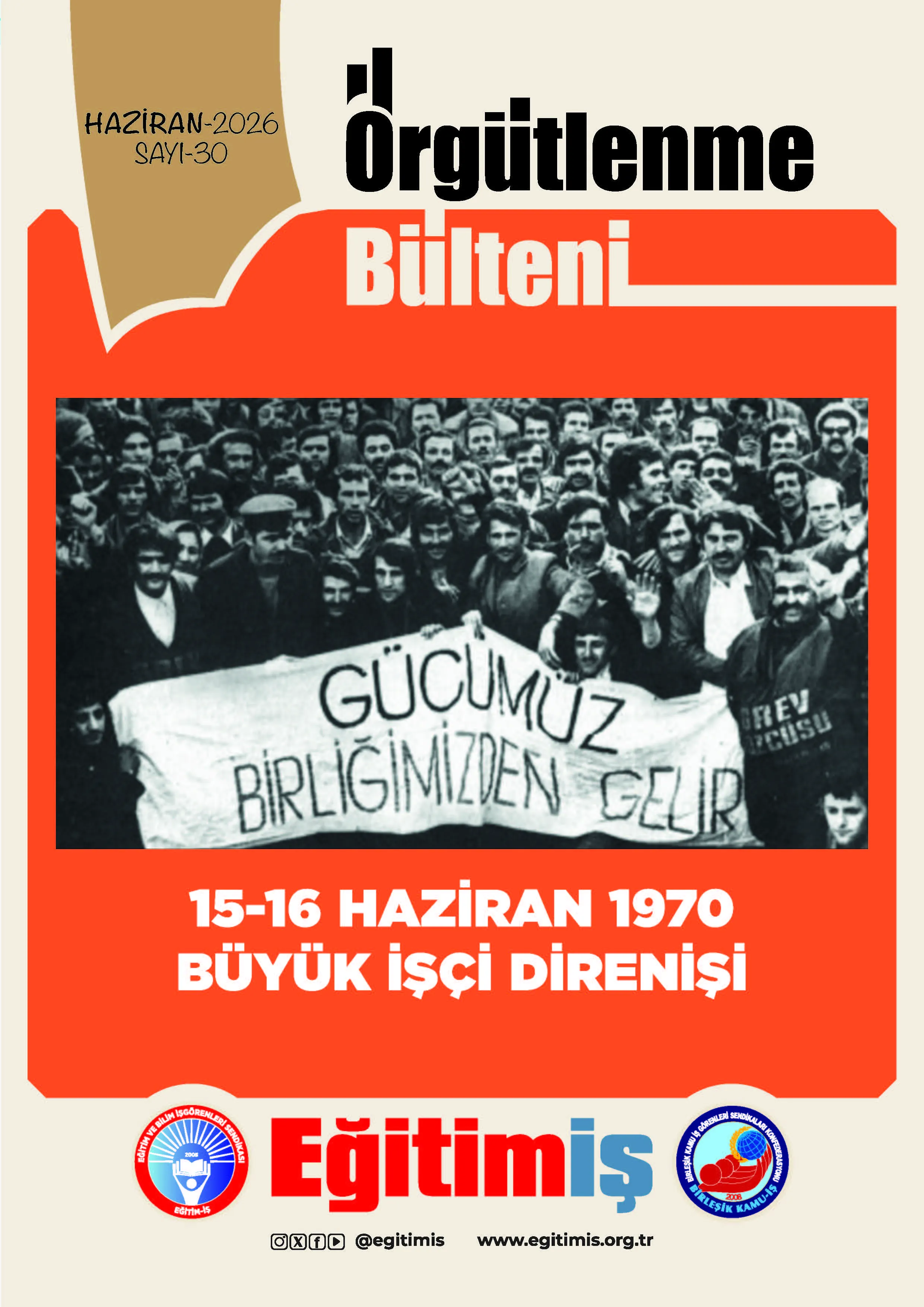 Eğitim-İş Örgütlenme Bülteni - Haziran 2026