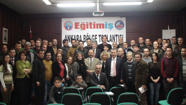 ANKARA BÖLGE TOPLANTISI GENİŞ KATILIMLA YAPILDI | EĞİTİM İŞ