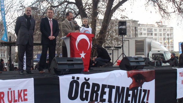 ATAMASI YAPILMAYAN ÖĞRETMENLERE DESTEK VERDİK | EĞİTİM İŞ