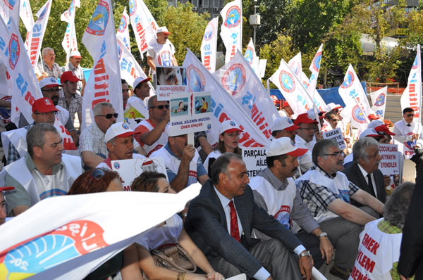 ÖZÜR DURUMU ATAMALARI PROTESTO ETTİK | EĞİTİM İŞ