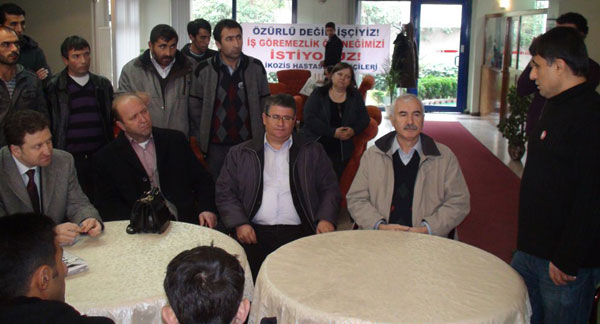KOT İŞÇİLERİNE DESTEK ZİYARETİNDE BULUNDUK | EĞİTİM İŞ