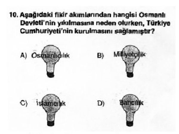 SINAVDA AMPUL AMBLEMLİ AKP PROPAGANDASI | EĞİTİM İŞ