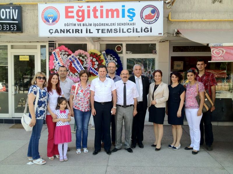ÇANKIRI İL TEMSİLCİLİK BİNAMIZ TÖRENLE AÇILDI | EĞİTİM İŞ