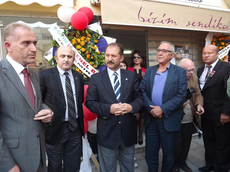 MARMARİS İLÇE TEMSİLCİLİĞİMİZ TÖRENLE AÇILDI  | EĞİTİM İŞ