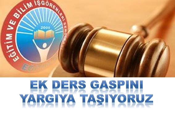 EK DERS GASPINI YARGIYA TAŞIYORUZ  | EĞİTİM İŞ