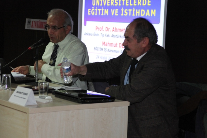 KARAMAN’DA “ÜNİVERSİTELERDE EĞİTİM VE İSTİHDAM” PANELİ   | EĞİTİM İŞ