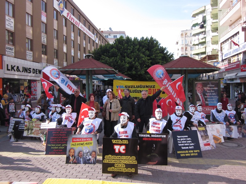 TARSUS TEMSİLCİLİĞİMİZDEN MASKELİ EYLEM | EĞİTİM İŞ