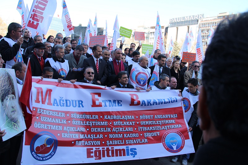 TORBA YASAYA KARŞI EĞİTİM SENDİKALARINA ORTAK EYLEM ÇAĞRISI YAPTIK | EĞİTİM İŞ