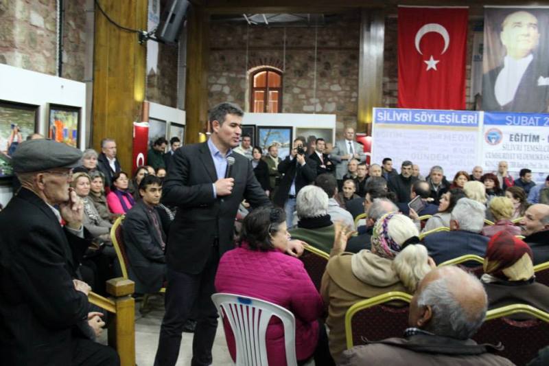SİLİVRİ TEMSİLCİLİĞİMİZ METİN FEYZİOĞLU’NU AĞIRLADI | EĞİTİM İŞ