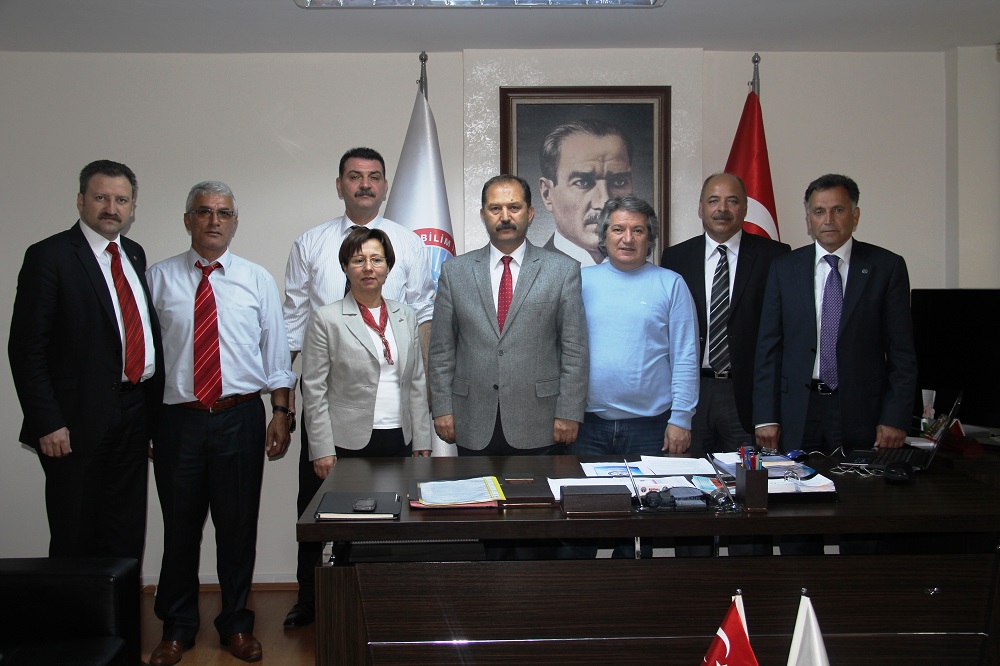 BEDEN EĞİTİMİ ÖĞRETMENLERİ DERNEKLERİ FEDERASYONU SENDİKAMIZI ZİYARET ETTİ | EĞİTİM İŞ