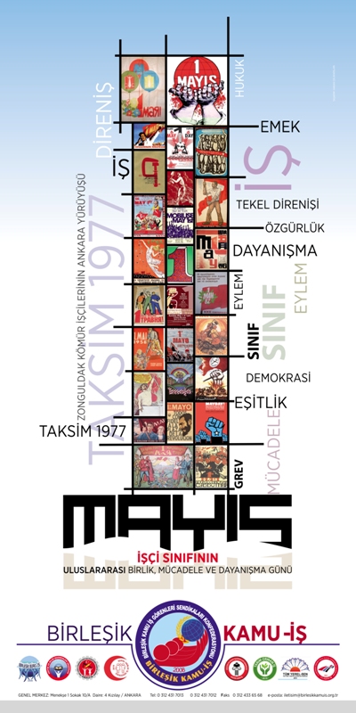 1 MAYIS’TA ALANLARDAYIZ  | EĞİTİM İŞ