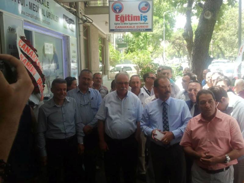 ÇANAKKALE ŞUBEMİZİN YENİ BİNASI AÇILDI  | EĞİTİM İŞ
