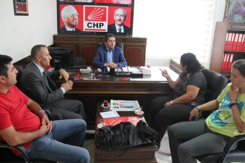 MALATYA TEMSİLCİLİĞİMİZDEN CHP VE ADD’YE ZİYARET  | EĞİTİM İŞ