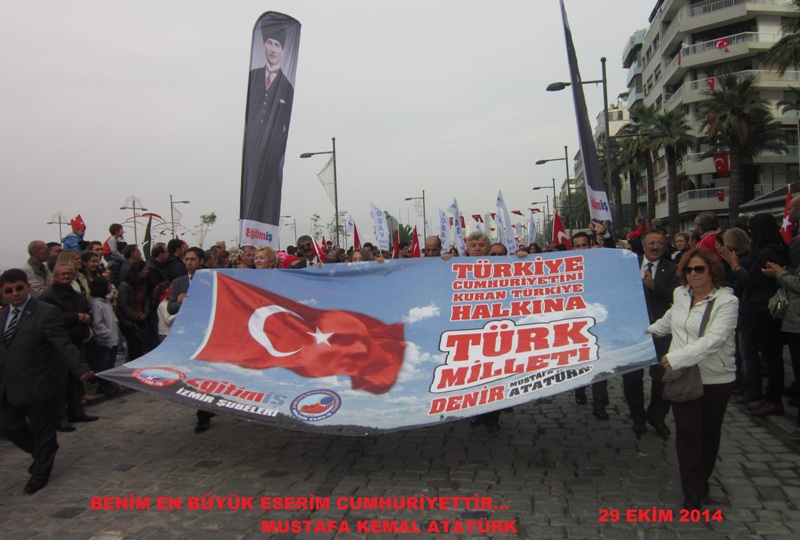 İZMİR ŞUBELERİMİZDEN CUMHURİYETE SAHİP ÇIK YÜRÜYÜŞÜ | EĞİTİM İŞ