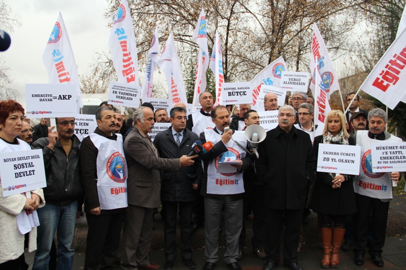 MEB’İN 2015 BÜTÇESİNİ PROTESTO ETTİK | EĞİTİM İŞ