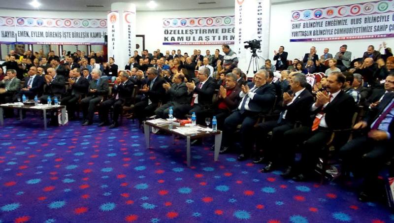 KONFEDERASYONUMUZ BİRLEŞİK KAMU-İŞ 3. OLAĞAN GENEL KURULU’NU GERÇEKLEŞTİRDİ | EĞİTİM İŞ