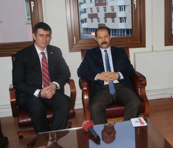 TBB BAŞKANI FEYZİOĞLU’NDAN EĞİTİM-İŞ’E ZİYARET | EĞİTİM İŞ