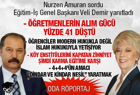 GENEL BAŞKANIMIZ ODA TV’DEN NURZEN AMURAN’IN SORULARINI YANITLADI  | EĞİTİM İŞ