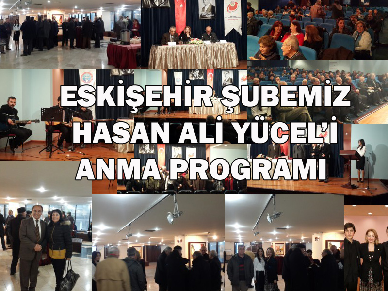 Eskişehir Şubemiz Hasan Ali Yücel i Anma Programı Gerçekleştirdi | EĞİTİM İŞ