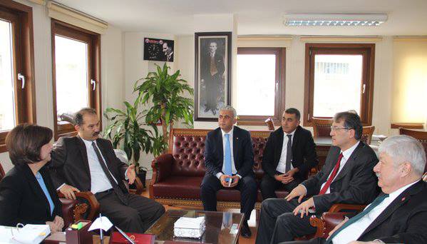 MİLLİ EĞİTİM, KÜLTÜR, GENÇLİK VE SPOR KOMİSYONU, EĞİTİM-İŞ’İ ZİYARET ETTİ | EĞİTİM İŞ
