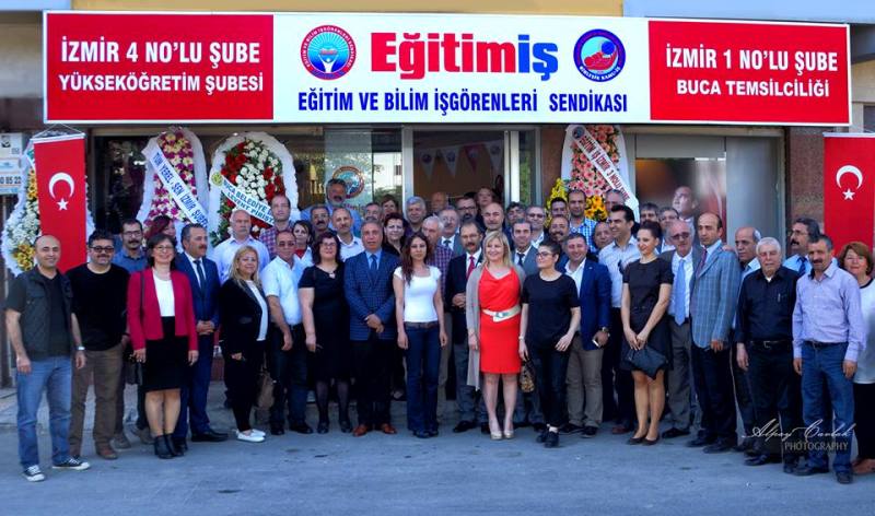 İLK YÜKSEKÖĞRETİM ŞUBEMİZ İZMİR 4 NO’LU ŞUBEMİZİN AÇILIŞI YAPILDI  | EĞİTİM İŞ