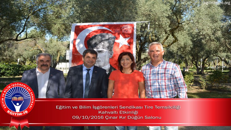 GENEL BAŞKANIMIZ VE GENEL EĞİTİM SEKRETERİMİZ İZMİR TİRE TEMSİLCİLİĞİMİZİN KAHVALTI ETKİNLİĞİNE KATILDILAR | EĞİTİM İŞ
