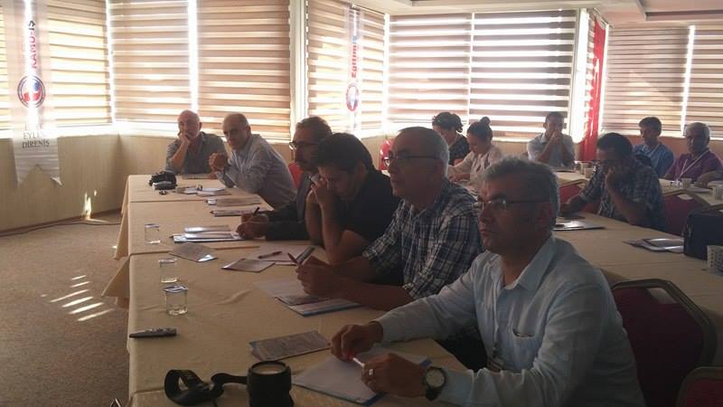   ANTALYA ŞUBEMİZCE ALANYA İLÇE TEMSİLCİLİĞİMİZ ALANYA ÖĞRETMENEVİNDE İŞ YERİ TEMSİLCİLERİNİN EĞİTİMİ TOPLANTISI GERÇEKLEŞTİRDİ | EĞİTİM İŞ
