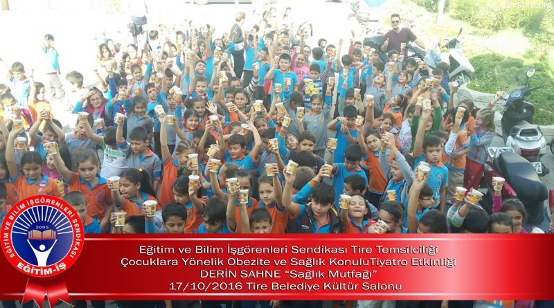 TİRE TEMSİLCİLİĞİMİZ ÖĞRENCİLERİ TİYATRO İLE BULUŞTURDU | EĞİTİM İŞ