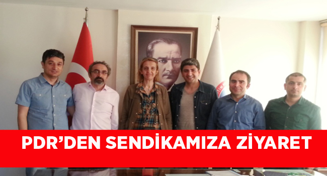 PDR’DEN SENDİKAMIZA ZİYARET  | EĞİTİM İŞ
