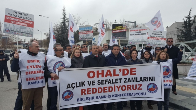 SEFALET ZAMLARINI PROTESTO ETTİK | EĞİTİM İŞ