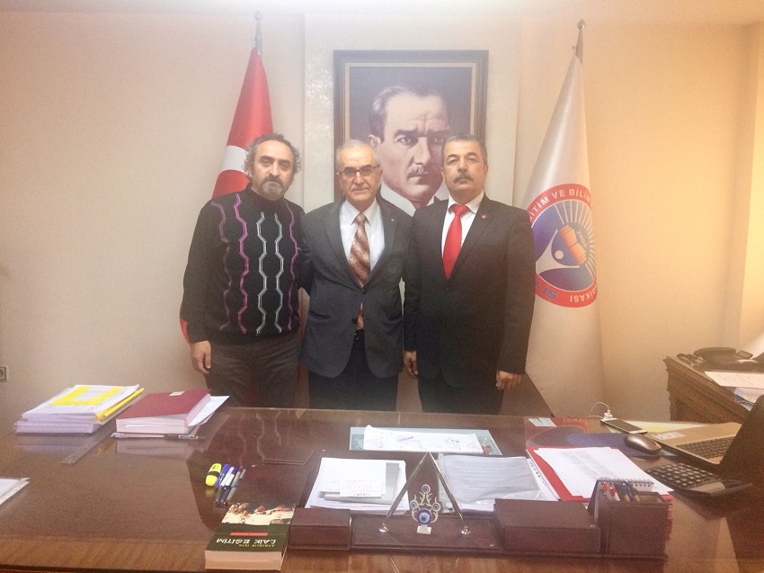 EĞİTİMCİ YAZAR GAZALCI’DAN SENDİKAMIZA ZİYARET | EĞİTİM İŞ